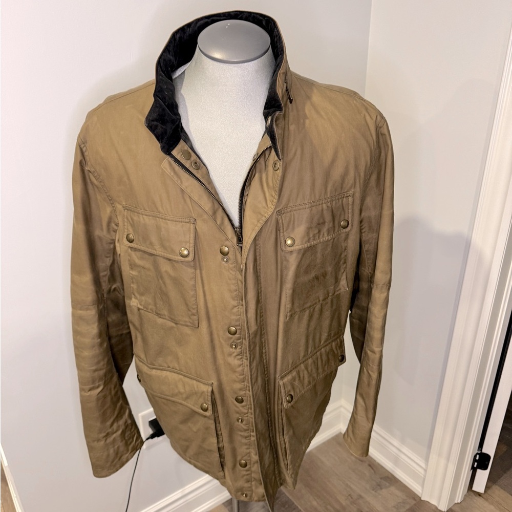 Belstaff waxed jacket size 48
